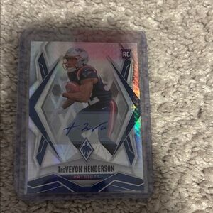 TreVeyon Henderson Rookie Card